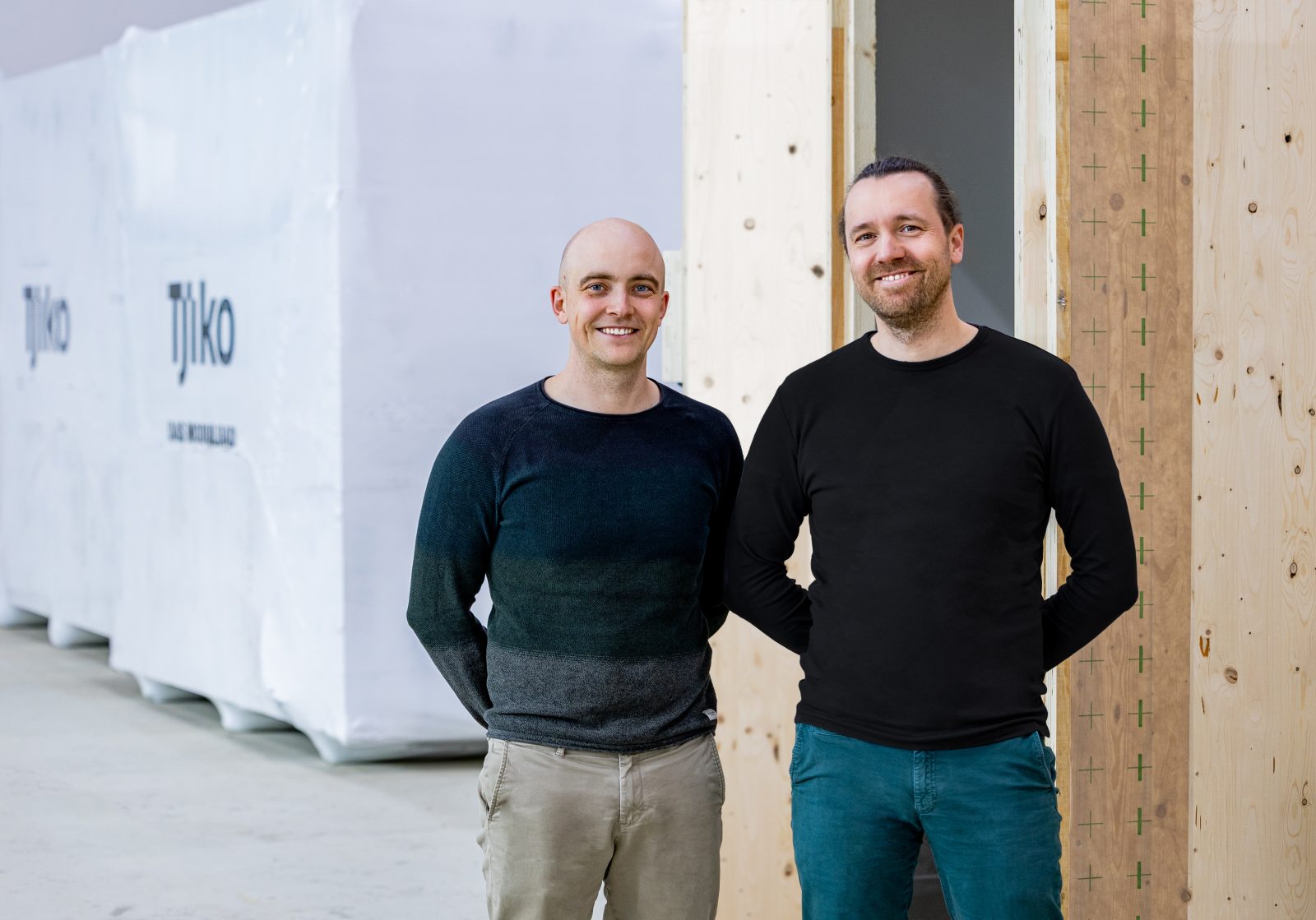 Yannik Sturm (l) und Dominik Serke (r) Führung der Tjiko GmbH