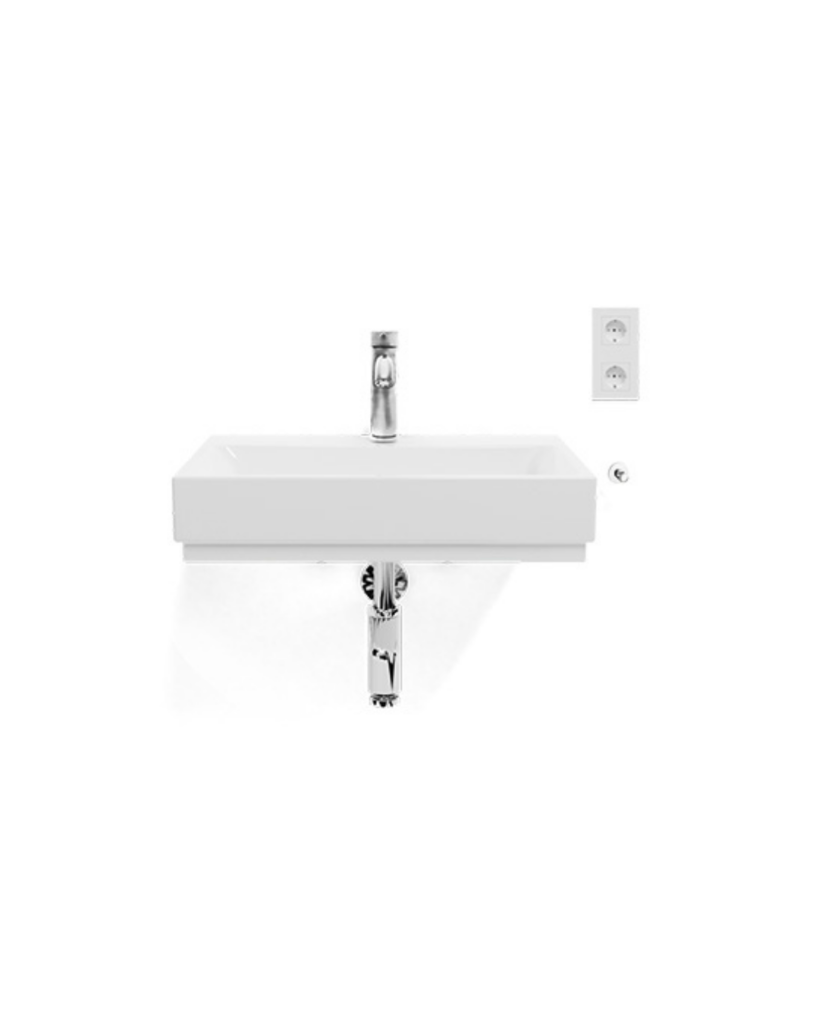 Freisteller Chrom-Armatur