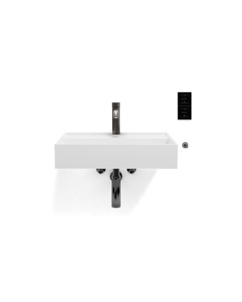 Freisteller schwarze Armatur